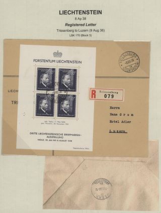 LICHTENŠTEJNSKO 1900-1950 – list 169