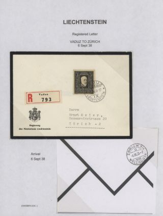 LICHTENŠTEJNSKO 1900-1950 – list 171