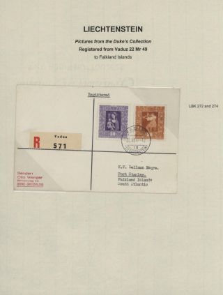 LICHTENŠTEJNSKO 1900-1950 – list 186
