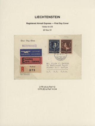 LICHTENŠTEJNSKO 1900-1950 – list 189