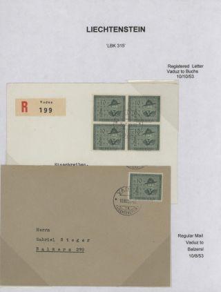LICHTENŠTEJNSKO 1900-1950 – list 190