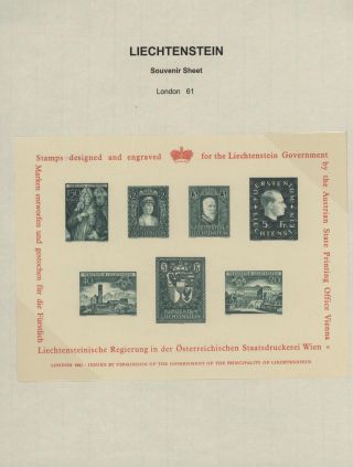 LICHTENŠTEJNSKO 1900-1950 – list 194