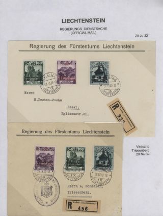 LICHTENŠTEJNSKO 1900-1950 – list 205