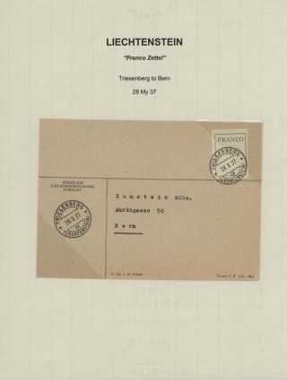LICHTENŠTEJNSKO 1900-1950 – list 208