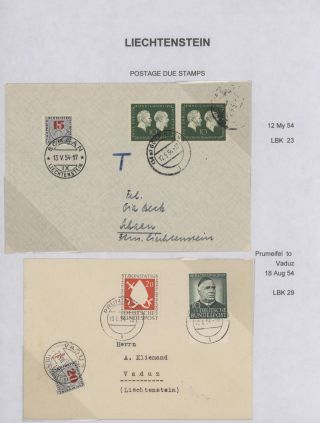 LICHTENŠTEJNSKO 1900-1950 – list 211