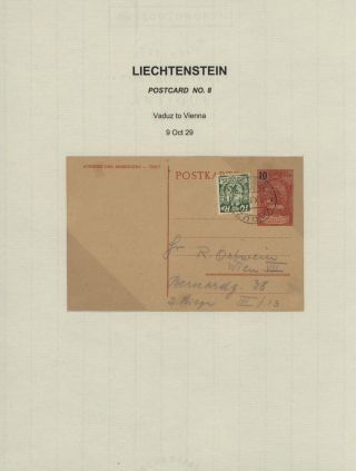 LICHTENŠTEJNSKO 1900-1950 – list 220