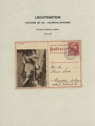 LICHTENŠTEJNSKO 1900-1950 – list 224