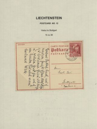 LICHTENŠTEJNSKO 1900-1950 – list 225