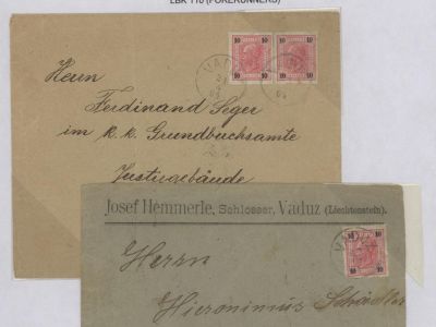 LIECHTENSTEIN 1900-1950