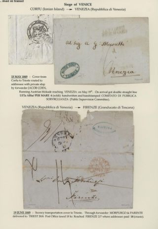 MAIL IN TRANSIT VIA TRIESTE – sheet 15