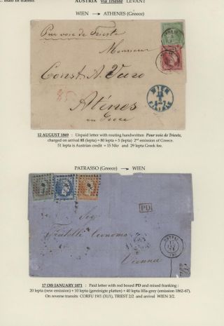 TRANZITNÍ POŠTA PŘES TERST – list 35