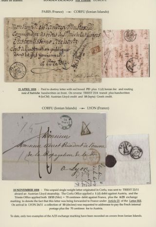 TRANZITNÍ POŠTA PŘES TERST – list 42