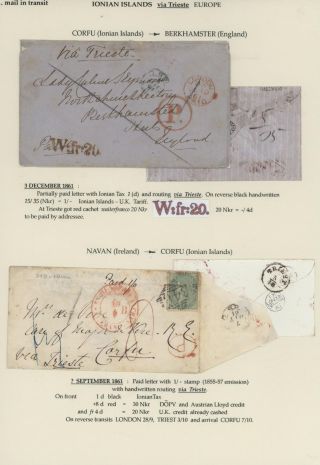 TRANZITNÍ POŠTA PŘES TERST – list 46
