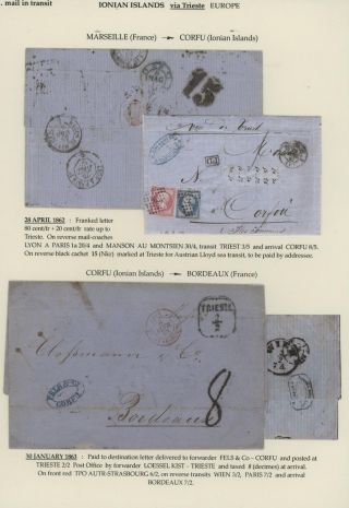 TRANZITNÍ POŠTA PŘES TERST – list 47