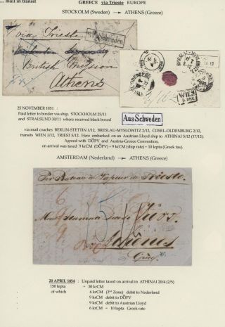 TRANZITNÍ POŠTA PŘES TERST – list 54