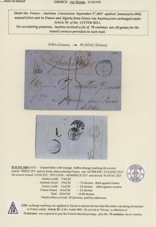TRANZITNÍ POŠTA PŘES TERST – list 55
