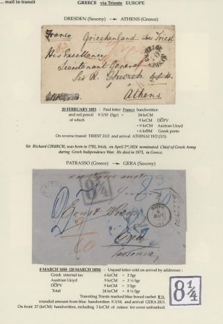 TRANZITNÍ POŠTA PŘES TERST – list 56