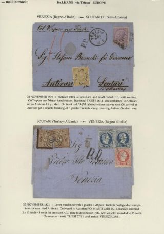 TRANZITNÍ POŠTA PŘES TERST – list 66