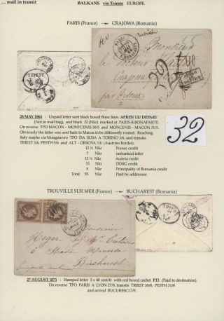 TRANZITNÍ POŠTA PŘES TERST – list 71