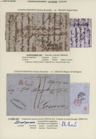 TRANZITNÍ POŠTA PŘES TERST – list 75