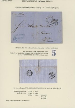 TRANZITNÍ POŠTA PŘES TERST – list 80