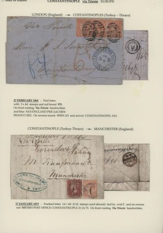 TRANZITNÍ POŠTA PŘES TERST – list 84