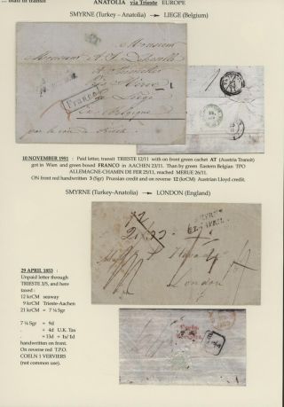 TRANZITNÍ POŠTA PŘES TERST – list 86