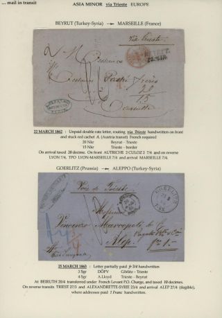 TRANZITNÍ POŠTA PŘES TERST – list 94