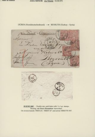 TRANZITNÍ POŠTA PŘES TERST – list 96
