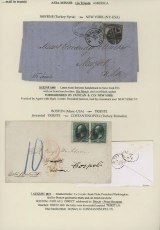 TRANZITNÍ POŠTA PŘES TERST – list 106