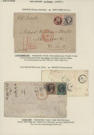 TRANZITNÍ POŠTA PŘES TERST – list 109