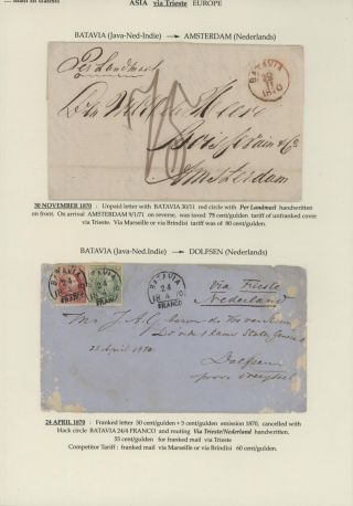 TRANZITNÍ POŠTA PŘES TERST – list 115