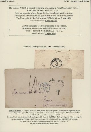 TRANZITNÍ POŠTA PŘES TERST – list 124