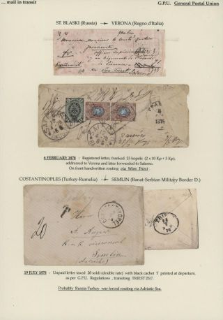 TRANZITNÍ POŠTA PŘES TERST – list 125