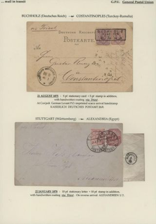 TRANZITNÍ POŠTA PŘES TERST – list 126