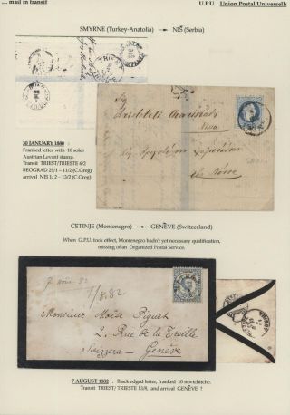 TRANZITNÍ POŠTA PŘES TERST – list 127