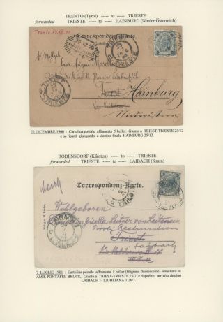 TRANZITNÍ POŠTA PŘES TERST – list 139