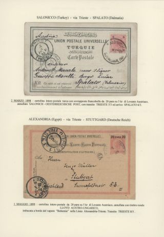 TRANZITNÍ POŠTA PŘES TERST – list 141