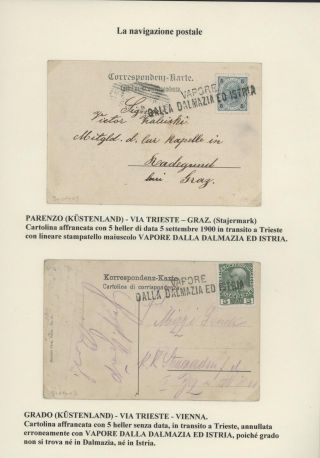 TRANZITNÍ POŠTA PŘES TERST – list 144