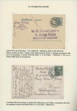 DURCHGANGPOST ÜBER TRIESTE – Blatt 146