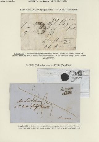 DURCHGANGPOST ÜBER TRIESTE – Blatt 173