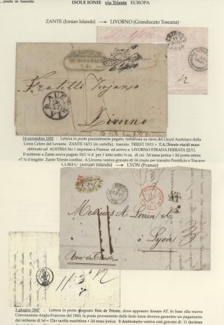 DURCHGANGPOST ÜBER TRIESTE – Blatt 178