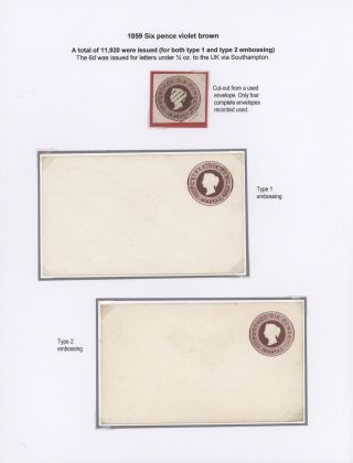 CEYLON POSTAL STATIONERY 1857-1935 – sheet 8