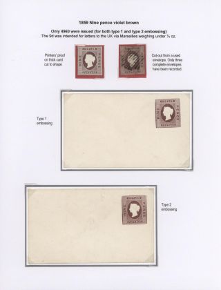CEYLON POSTAL STATIONERY 1857-1935 – sheet 10
