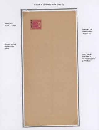 CEYLON POSTAL STATIONERY 1857-1935 – sheet 35
