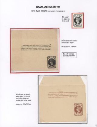 CEYLON POSTAL STATIONERY 1857-1935 – sheet 49