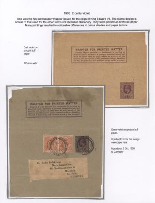 CEYLON POSTAL STATIONERY 1857-1935 – sheet 56