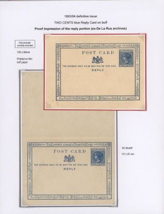 CEYLON POSTAL STATIONERY 1857-1935 – sheet 80