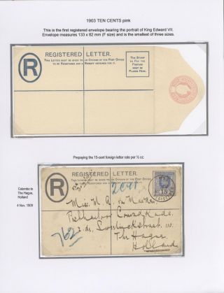 CEYLON POSTAL STATIONERY 1857-1935 – sheet 119