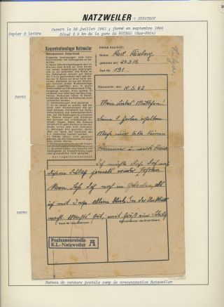 CAMPS, PRISONS, GHETTOS 1933-1945 – sheet 39